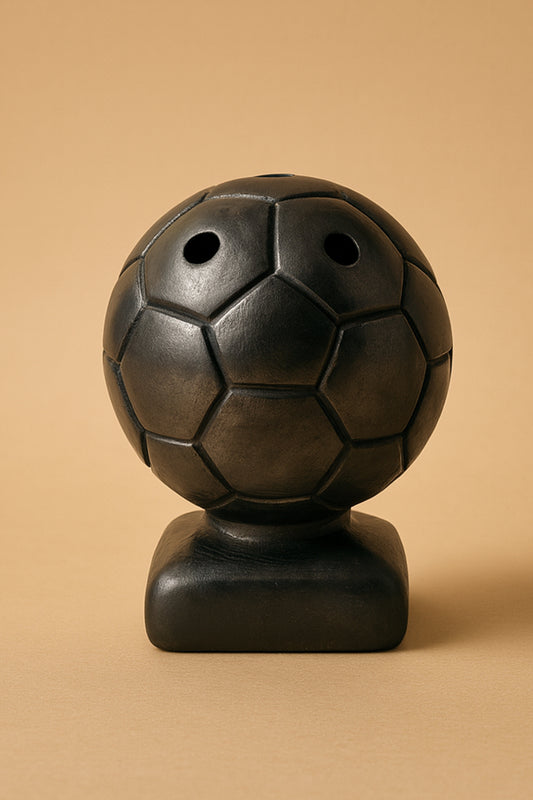 Lapicera de escritorio barro negro