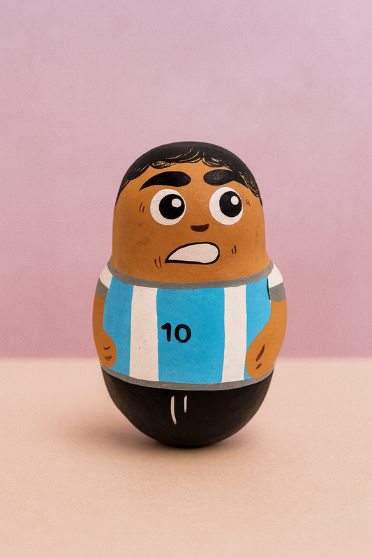 Maradona Jugador Bailarín Maché