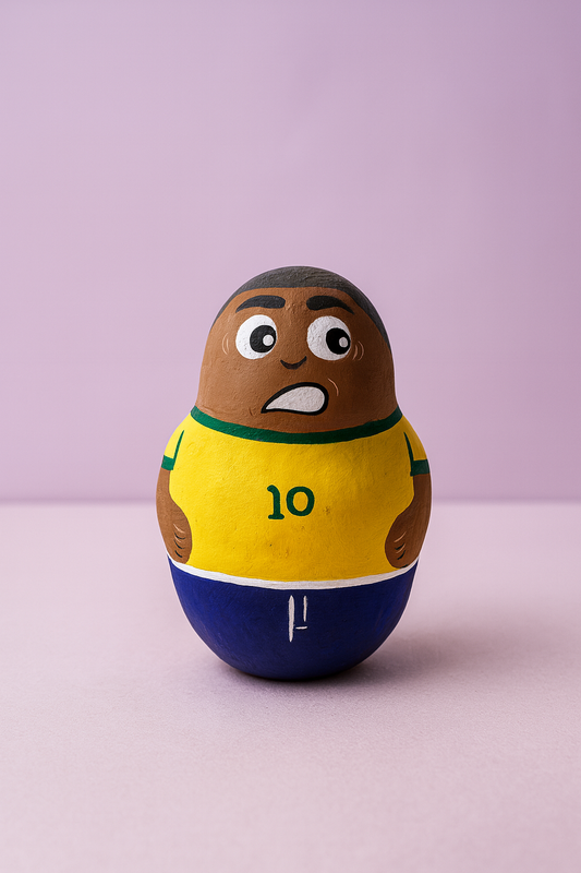 Pelé Jugador Bailarín Maché
