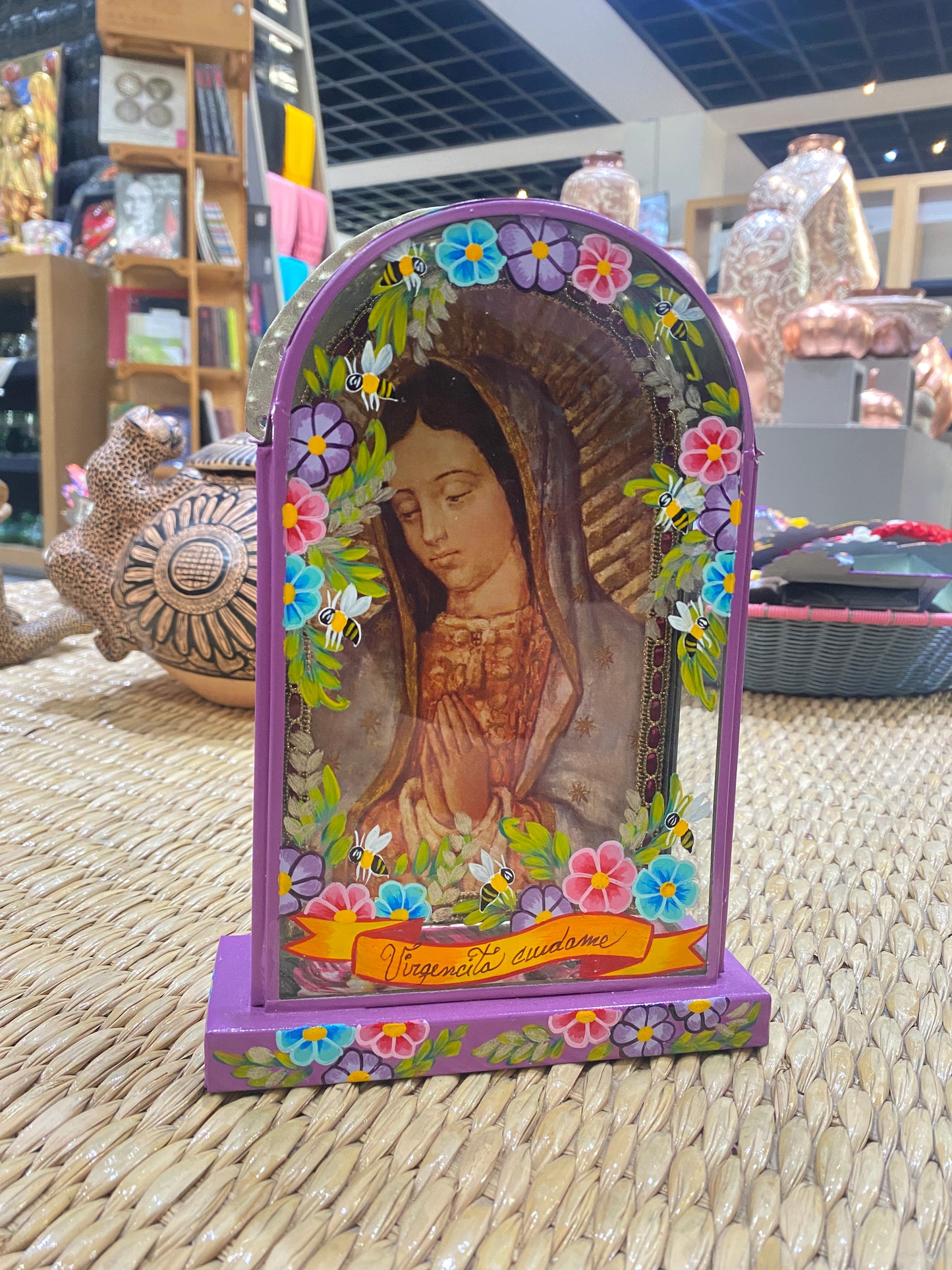 NIcho Virgen de Guadalupe Flores