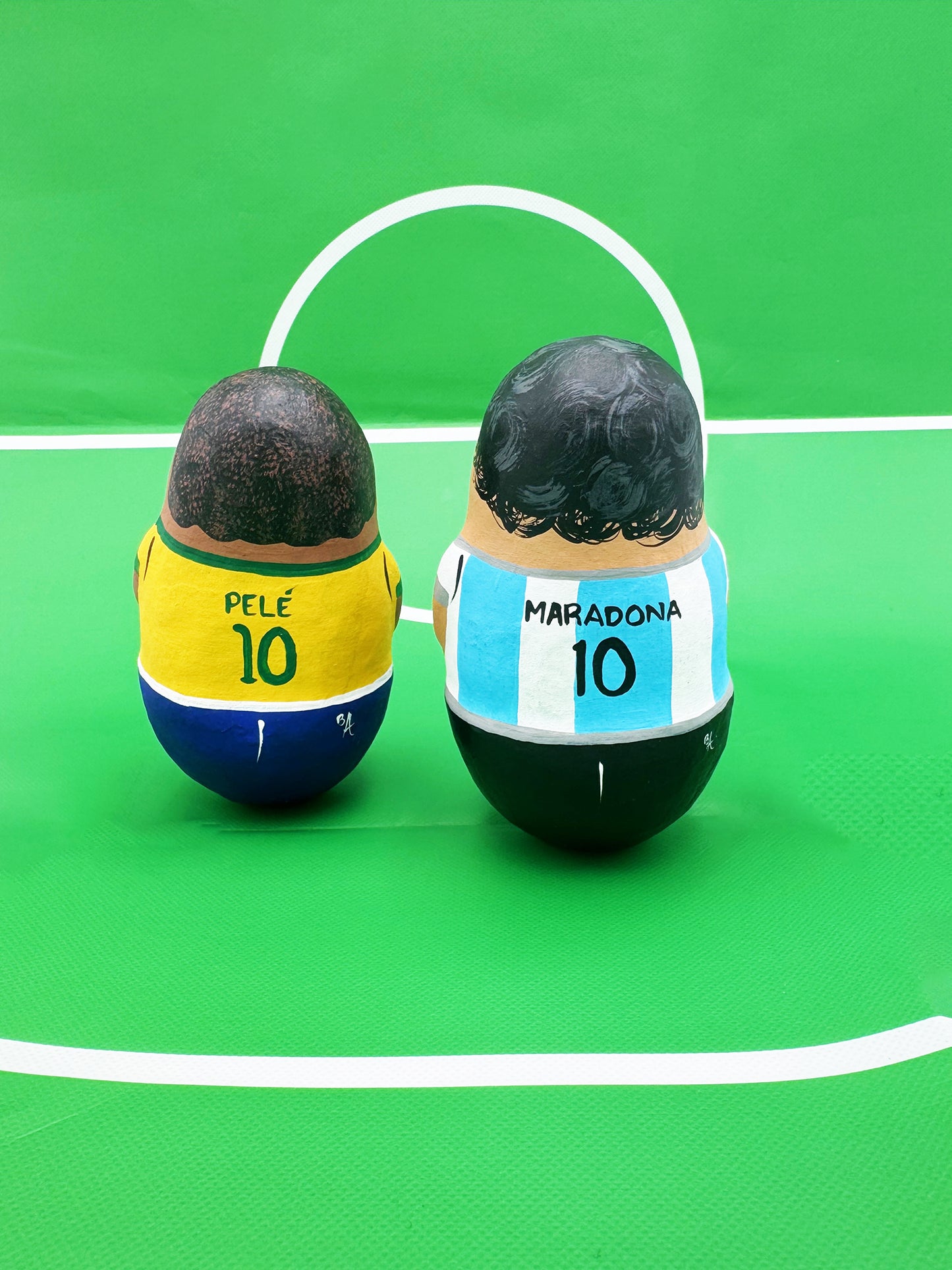 Maradona Jugador Bailarín Maché