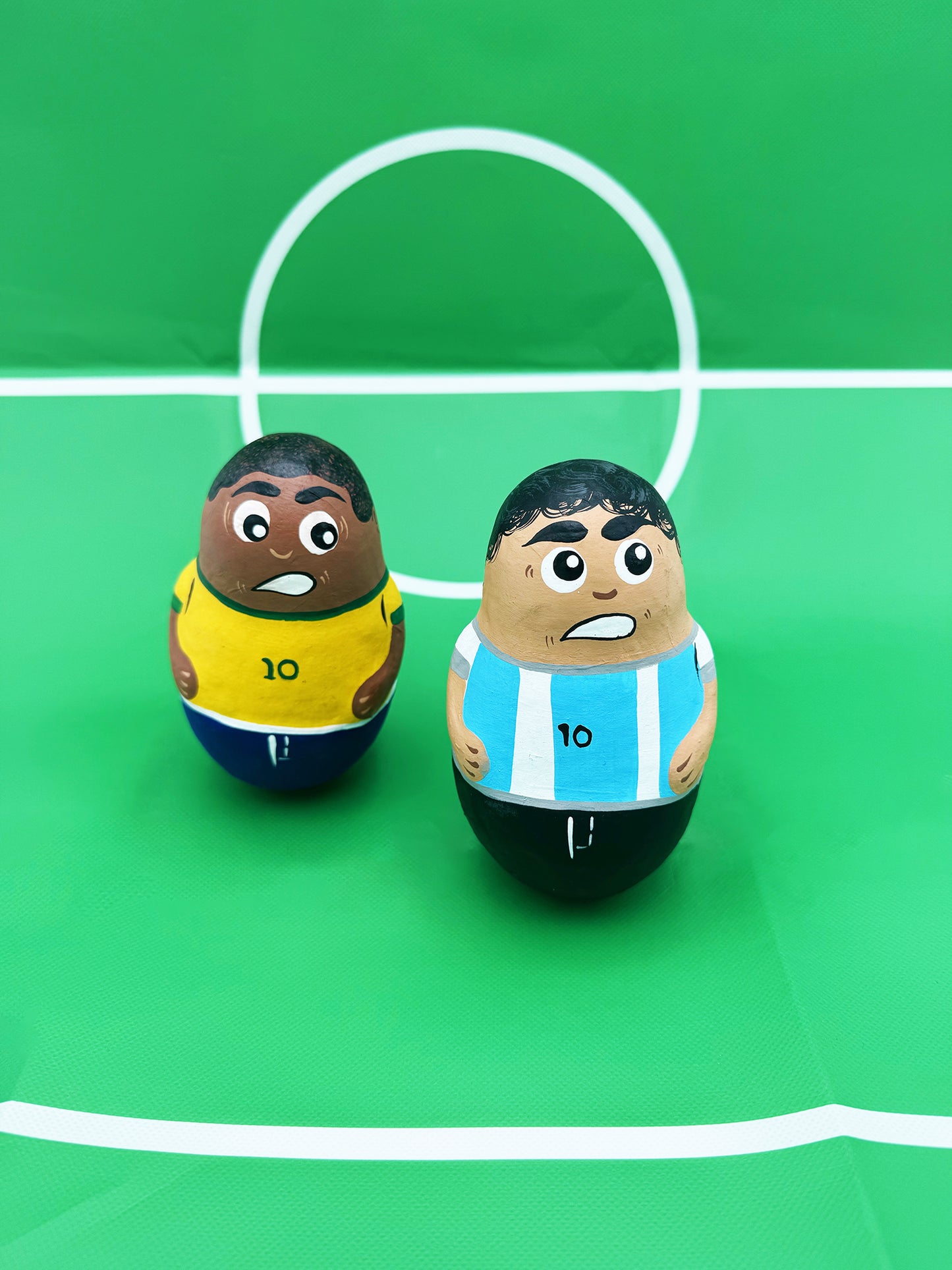 Maradona Jugador Bailarín Maché